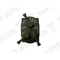 COMMUTATEUR COMMANDE PHARES JEEP M38&38A1