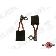 BRUSH GENERATOR PARIS RHONE 24 VOLTS (SET OF 2)