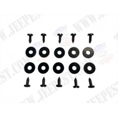 KIT SCREWS+WASHERS LEATHER PAD DODGE
