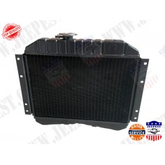 RADIATEUR CUIVRE JEEP CJ3A/3B NET