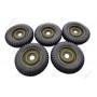 WHEELS COMBAT ASSY SPEEDWAY TIRES (SET OF 5) NET