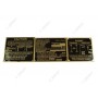 DATA PLATES EARLY FORD BRASS (SET OF 3)