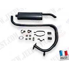 EXHAUST LINE OVAL COMPLETE JEEP (SET)