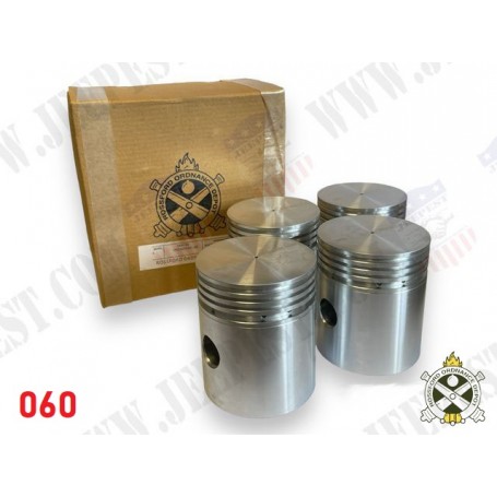PISTONS ENGINE JEEP +060 (SET OF 4)