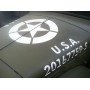 STENCILS SET DODGE 101AB STICKER