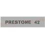 STENCIL "PRESTONE 42" STICKER