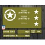 STENCILS SET DODGE 101AB STICKER