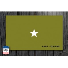 STAR 4 INCH STENCIL STICKER