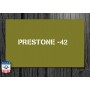 STENCIL "PRESTONE 42" STICKER