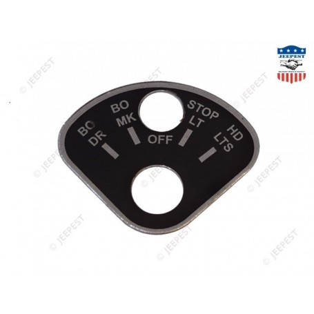 PLATE DATA ROTARY SWITCH