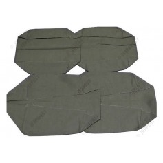 HOUSSE SIEGE CANVAS USA LATE TYPE 4PCS