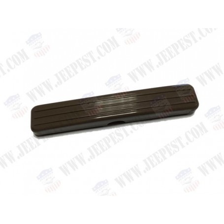 BOX TOOTHBRUSH PLASTIC BROWN