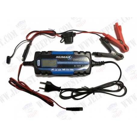 CHARGEUR NUMAX 6V/12V NET