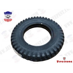 TIRE 600 X 16 MILITARY FIRESTONE " MADE IN USA" NET