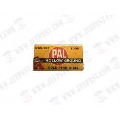 BLADES RAZOR PAL GOLD