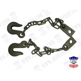 CHAINE+CROCHET SECURITE REMORQUE JEU NET
