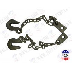 CHAIN+HOOK TRAILER SAFETY SET NET