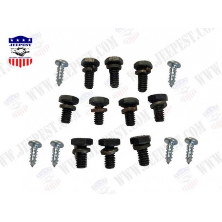 KIT FIXING COVER TRANSMISSION INSPECTION (SET OF 16)