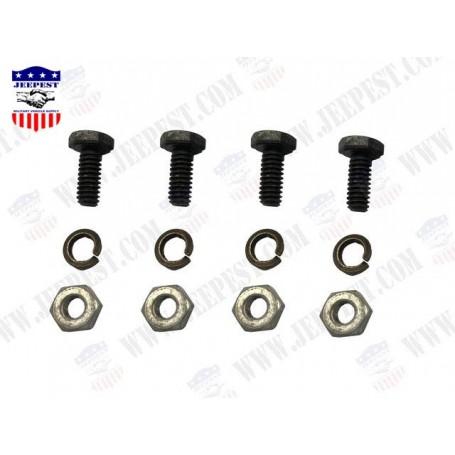 KIT FIXING JERRYCAN STRAP PLATE (SET OF 4)