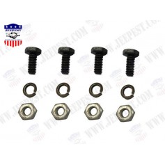 KIT FIXING JERRYCAN STRAP PLATE (SET OF 4)