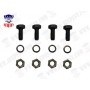 KIT FIXING HANDLE TR ROUND H SCREW (SET OF 4)