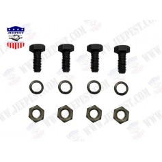 KIT FIXING HANDLE TR ROUND H SCREW (SET OF 4)