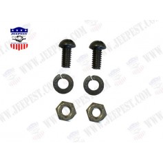 KIT FIXING REFLECTOR TR ROUND H SCREW (SET OF 2)