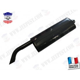 SILENCIEUX ECHAPPEMENT JEEP "MADE IN FRANCE"
