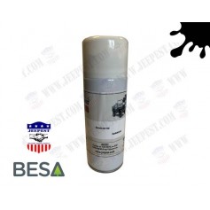 PAINT AEROSOL CAN BLACK MAT (0.4L)