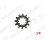 RONDELLE CARROSSERIE US 3/8 ZINC