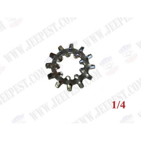 RONDELLE CARROSSERIE US 1/4 ZINC