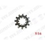 RONDELLE EVENTAIL D/D US 5/16 ZINC