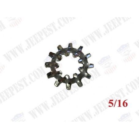 RONDELLE EVENTAIL D/D US 5/16 ZINC