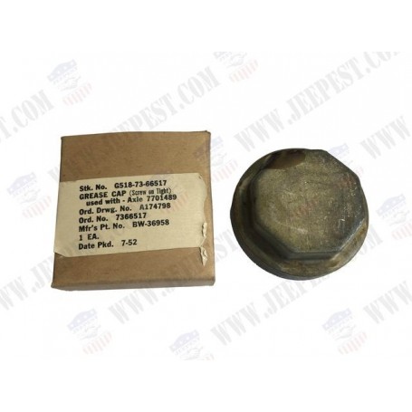CAP HUB WHEEL TRAILER 1 TON/CONVERTO