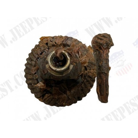 BOITIER DIFFERENTIEL + PIGNONS JEEP NET