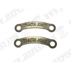 PLATES INSTRUCTION  SHAFT TRACTA (SET OF 2)