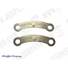 PLATE IDENTIFICATION SHAFT RZEPPA FORD (SET OF 2)