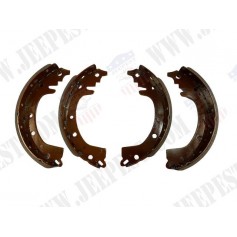 MACHOIRES FREIN JEEP M38&38A1 (JEU DE 4)