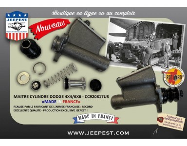 NOUVEAU MAITRE CYLINDRE POUR DODGE "MADE IN FRANCE" !